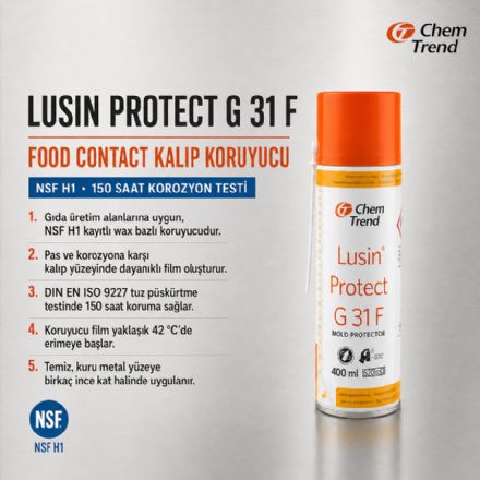 LUSIN PROTECT G 31 F Medikal G�da Kal�p Koruyucu